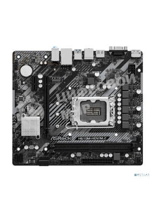 Материнская плата ASRock H610M-HDV/M.2 R2.0, LGA 1700, Intel H610, 2xDDR4, 4xSATA, 1xM.2, 1xPCIe 4.0 x16, 1xPCIe x1, 1xDP, 1xHDMI, 1xVGA, 1x 1Gb LAN, 2xUSB-A 3.2 Gen 1, 4xUSB 2.0, 3x3.5 мм, 7.1, mATX