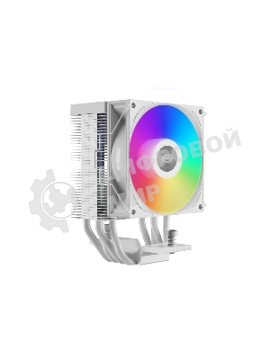 Кулер PCCooler R400 ARGb белый 92мм алюминий+медь 2200rpm 30db 4-pin 180W 133мм