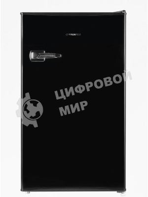 Холодильник Maunfeld MFF83RB черный однокамерный 85л