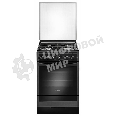Плита газовая Gefest ПГ 5300-02 0046 черный, конфорок 4 шт, духовка 52 л, 50 см x 85 см x 58.5 см