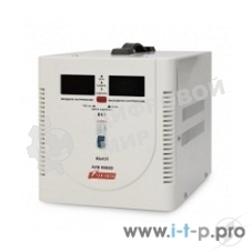 Стабилизатор Powerman AVS 5000D (5000ВА,25А,КПД 98%,циф. индикация вх./вых. напряж.)