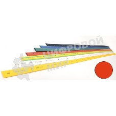 Термоусадочная трубка ТТУ 12/6 красная 1 м UDRS-D12-1-K04 IEK