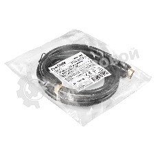Кабель HDMI ExeGate EX-CC-HDMI2-2.0 (19M/19M, v2.0, 2,0м, 4K UHD, Ethernet, позолоченные контакты)