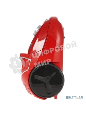 Пылесос Tefal TW3953EA красный/серебристый, 750/750 Вт, уборка сухая, пылесборник мешок 3 л