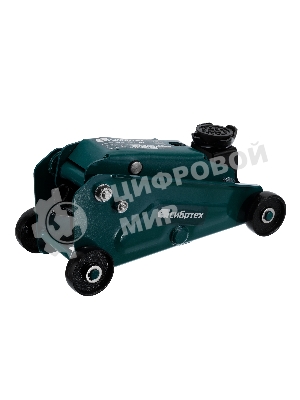 Домкрат гидравлический подкатной Сибртех 2,5 т, 148-387 мм, в пластиковом кейсе