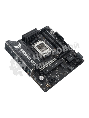 Материнская плата ASUS TUF GAMING B850M-E WIFI, AM5, AMD B850, 4xDDR5, 4xSATA, 3xM.2, 1xPCIe 5.0 x16, 1xPCIe 4.0 x16, 1xPCIe 3.0 x1, 1xHDMI (v2.1), 2xDP (v1.4), 1x2.5Gb LAN, Wi-Fi 6E, Bluetooth 5.3, 1xUSB-C 10Gbps, 2xUSB-A 10Gbps, 2xUSB-A 5Gbps, 4xUSB-A 2.0, 1xPS/2, 3x3.5 мм, 7.1, mATX