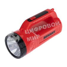 Прожектор поисковый с головным и боковым светом, с солнечной батареей, индикатор зарядки, выносное зарядное устройство и наплечный ремень в комплекте