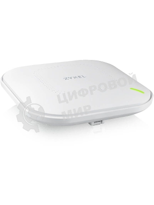 Гибридная точка доступа Zyxel NebulaFlex Pro WAX610D, WiFi 6, 802.11a/b/g/n/ac/ax (2,4 и 5 ГГц), MU-MIMO, антенны 4x4 с двойной диаграммой, до 575+2400 Мбит/с, 1xLAN 2.5GE, 1xLAN GE, PoE, защита от 4G