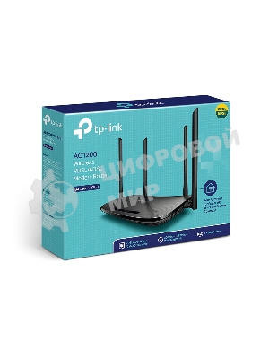Роутер беспроводной TP-Link Archer VR300 AC1200 10/100BASE-TX/ADSL черный