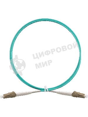 Патч-корд волоконно-оптический ExeGate FC-S-503-LC-LC-1M-LSZH (Шнур ВО MM 50/125 (OM3), LC/UPC-LC/UPC, Simplex, LSZH, 1м)