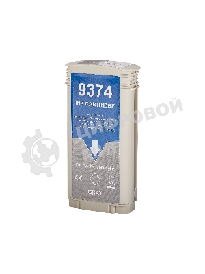 Картридж струйный Sakura C9374A (№72 Grey) для HP, серый, 130 мл.