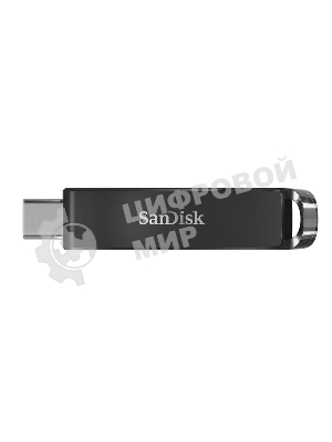 Флешка USB SanDisk CZ460 Ultra (SDCZ460-064G-G46), 64Gb, USB Type-C, R/W 150/30, черный