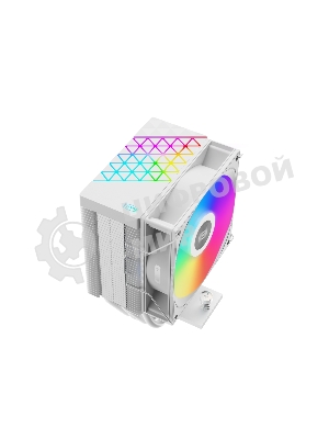 Кулер PCCooler R400 ARGb белый 92мм алюминий+медь 2200rpm 30db 4-pin 180W 133мм