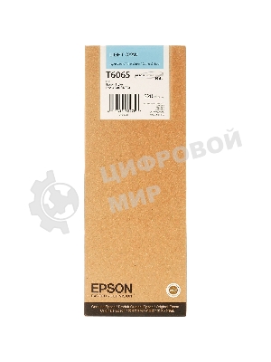 Картридж Epson C13T606500 светло-голубой для Stylus Pro 4880