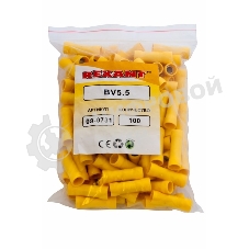 Соединительная гильза изолированная Rexant L-26 мм 4-6 мм² (ГСИ 6.0/ГСИ 4,0-6,0) желтая