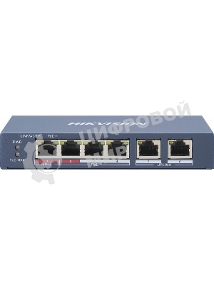 Коммутатор Hikvision DS-3E0106HP-E