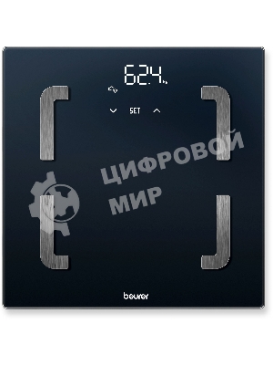 Весы напольные электронные Beurer BF880 WI-FI макс.180кг черный