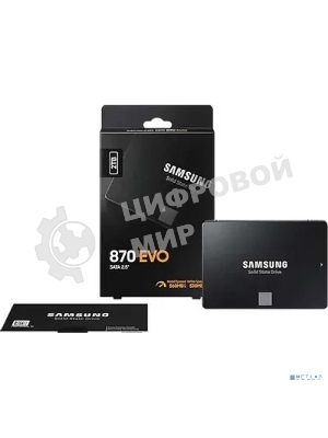 Накопитель SSD Samsung 870 EVO, 2Tb, SATA III, 2.5
