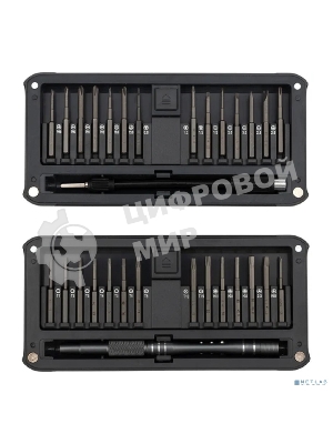 Набор отверток для точных работ Kranz RA-02, 30 предметов