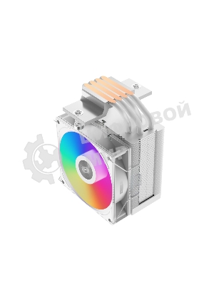 Кулер PCCooler R400 ARGb белый 92мм алюминий+медь 2200rpm 30db 4-pin 180W 133мм