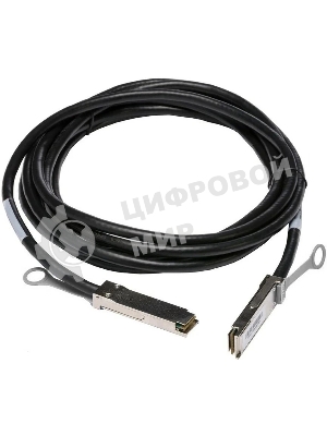 Пассивная кабельная сборка 100G, QSFP28, 30AWG, Passive, DAC, 1м Future Technologies FT-QSFP28-CabP-AWG30-1
