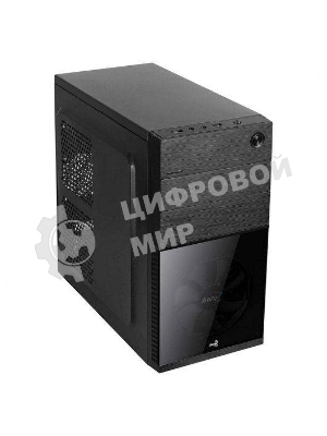 Компьютерный корпус Aerocool/Formula Cs-105 Blue (mATX, без БП, 1x USB3.0, 1x USB2.0, 1x 12cm blue LED front fan)