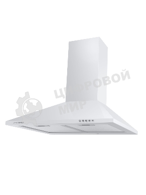 Вытяжка купольная Maunfeld Cork 60, белый, 60 см, 620 куб. м/ч, 47 дБ