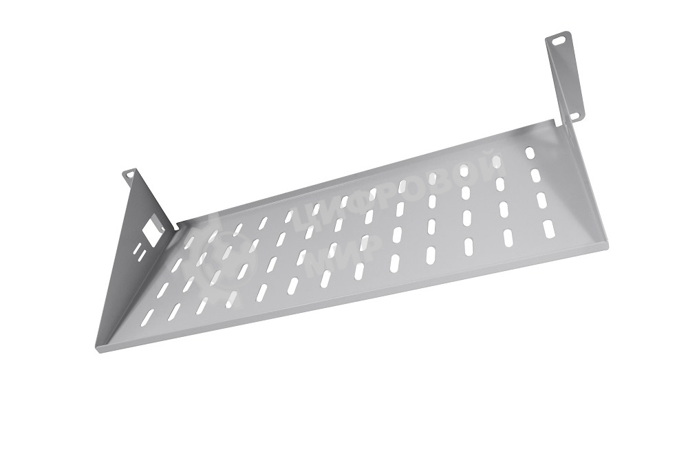 Полка перфорированная консольная 2U, глубина 200 мм, МС-20