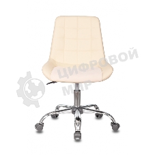 Кресло Бюрократ CH-350SL/IVORY светло-бежевый, экокожа, 120 кг, механизм качания