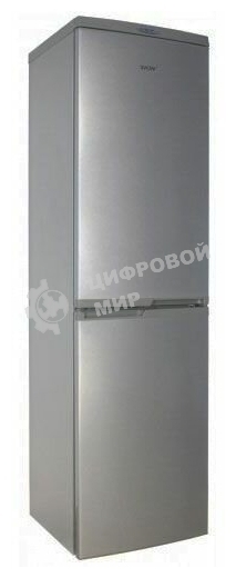 Холодильник DON R-296 NG нерж сталь двухкамерный 209/140л морозилка снизу