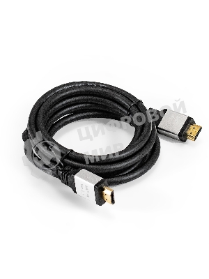 Кабель HDMI ExeGate EX-CC-HDMI8K-2.0 (19M/19M, v2.1, 2м, 8K UHD, Ethernet, позолоченные контакты)