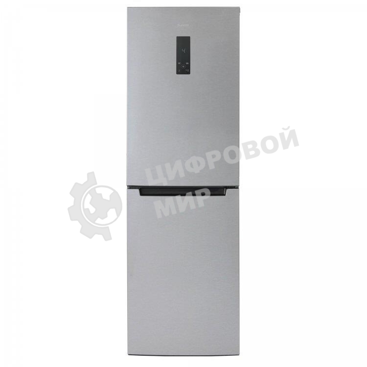Холодильник Бирюса Б-C940NF серый металлопласт двухкамерный 210/130л морозилка снизу, No Frost
