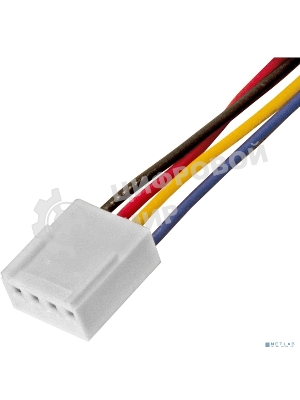 Вентилятор для корпуса ExeGate E12025S4P-PWM черный, 120 мм, 1500 об/мин, 25 дБ, 4 pin