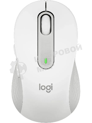 Мышь беспроводная Logitech Signature M650 белый, 4000 dpi, радиоканал, Bluetooth, USB, кнопки - 5