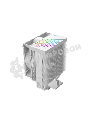 Кулер PCCooler R400 ARGb белый 92мм алюминий+медь 2200rpm 30db 4-pin 180W 133мм