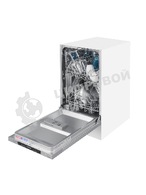 Встраиваемая посудомоечная машина Maunfeld MLP4249G02, серебристый, 44.8 см, 9 компл., 49 дБ, класс A++