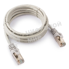 Патч-корд FTP Cablexpert cat.5e, 2м, литой, многожильный серый