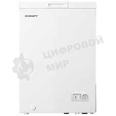 Морозильный ларь Kraft BD(W)-135QX, белый, 105л