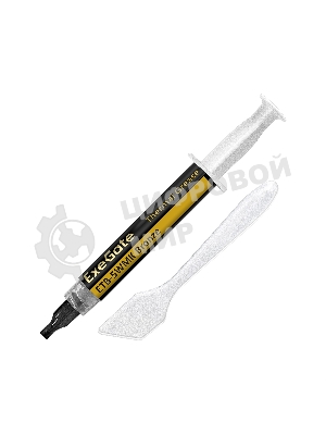 Термопаста ExeGate ETb-5WMK Bronze (4,9 Вт/(м•К), 3г, шприц с лопаткой)