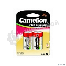 Батарейка Camelion LR14 Plus Alkaline BL-2 (LR14-BP2, 1.5В)