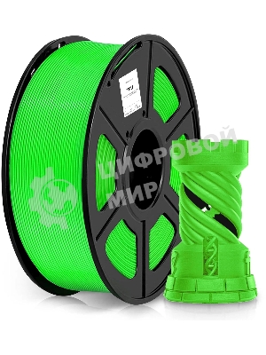 Пластик для принтера 3D Cactus CS-3D-TPU-0.8KG-GREEN TPU d1.75мм 0.8кг 1цв.