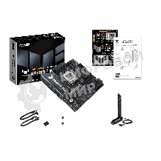 Материнская плата ASUS TUF GAMING B850M-E WIFI, AM5, AMD B850, 4xDDR5, 4xSATA, 3xM.2, 1xPCIe 5.0 x16, 1xPCIe 4.0 x16, 1xPCIe 3.0 x1, 1xHDMI (v2.1), 2xDP (v1.4), 1x2.5Gb LAN, Wi-Fi 6E, Bluetooth 5.3, 1xUSB-C 10Gbps, 2xUSB-A 10Gbps, 2xUSB-A 5Gbps, 4xUSB-A 2.0, 1xPS/2, 3x3.5 мм, 7.1, mATX