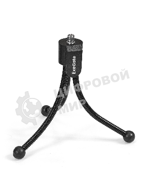 Веб-камера ExeGate BlackView C615 1920x1080, 30 кадр/с, USB Type-A, микрофон (шумоподавление), шторка приватности, универсальное крепление, штатив в комплекте