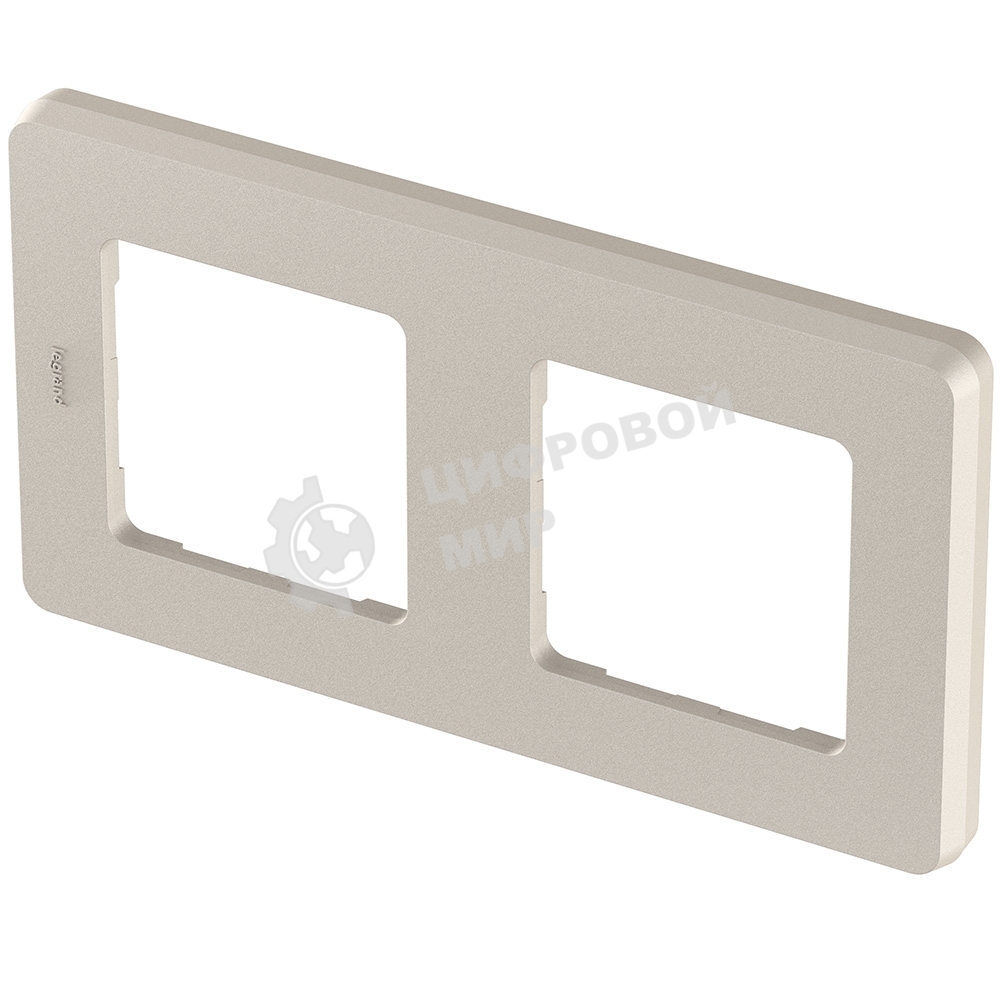 Рамка 2 поста шампань Inspiria