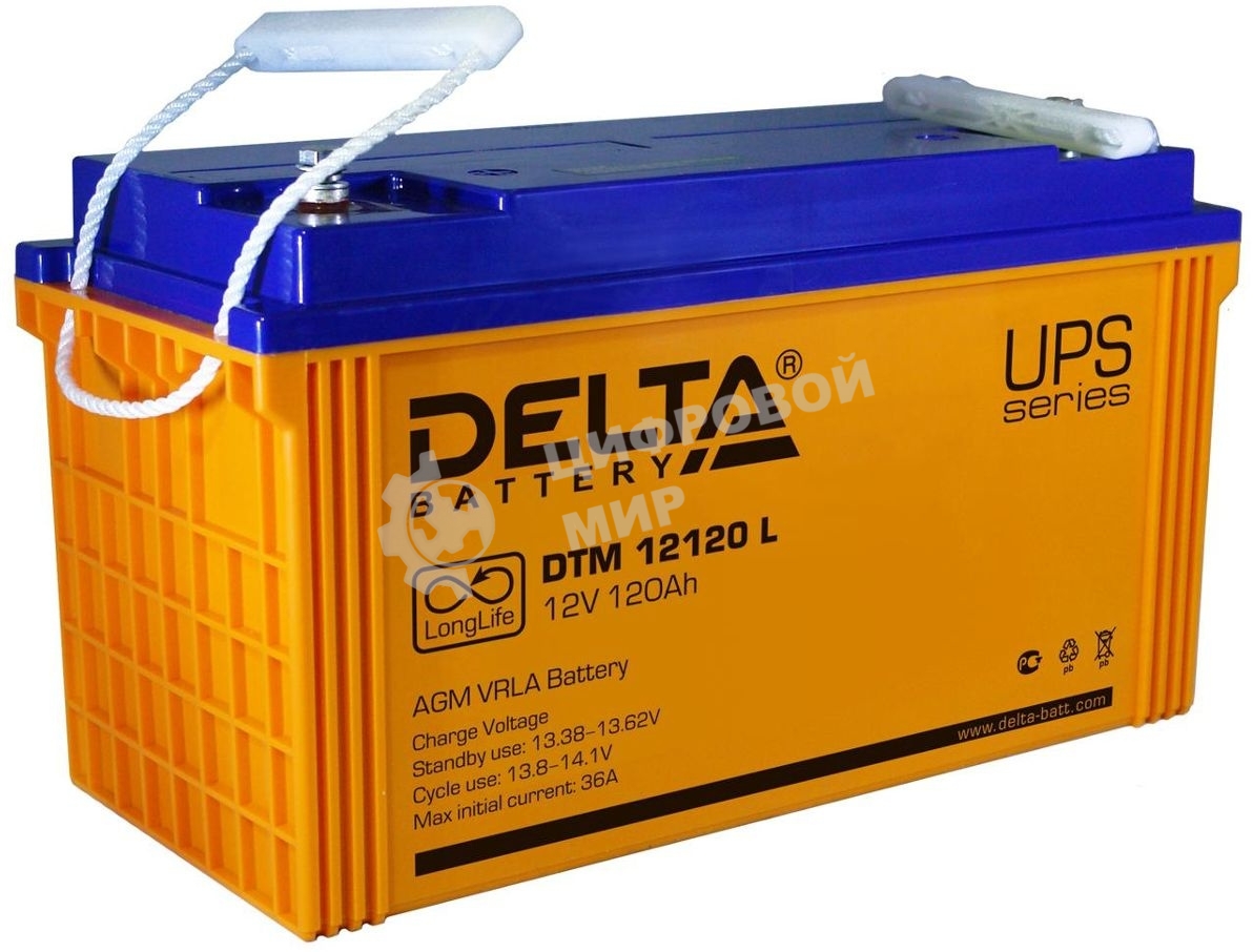 Батарея для ИБП Delta DTM 12120L (12V 120Ah)