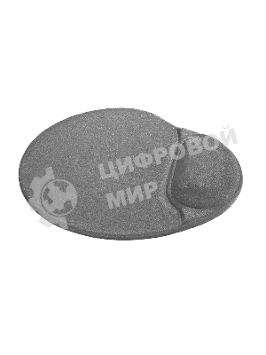 Коврик для мыши Defender гелевый Easy Work (серая лайкра) нескользящ.основа,260х225х5мм