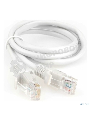 Патч-корд CCA light UTP Гарнизон PC-UTP-5e-1 cat.5e, 1м, литой, многожильный серый