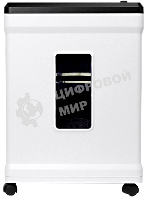 Шредер ГЕЛЕОС УМ26-2, (DIN P-2), полоса 3,9мм, 17-21 лист (70г/м2), CD/пл.карты/скрепки/скобы, 26 литров