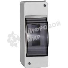 Бокс ОП КМПн 2/2 для 2 авт. выкл. прозр. крышка IP30 IEK MKP42-N-02-30-20