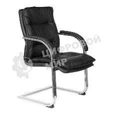 Кресло Бюрократ T-9927SL-LOW-V черный, кожа